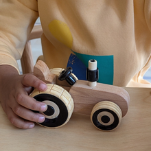 Load image into Gallery viewer, Ippu Tractor | Wooden tractor toy | Wooden tractors | Wooden tractor puzzle