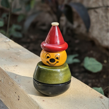 Load image into Gallery viewer, Wooden stacking toy | Aaba (Green) | Wooden Stacker toy