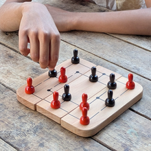 Load image into Gallery viewer, Wooden Six Men's Morris | Six men's morris | Morris game | Morris game Board