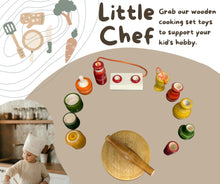 Load image into Gallery viewer, Wooden Kitchen play set