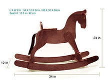Load image into Gallery viewer, wooden horse