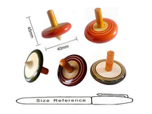 Load image into Gallery viewer, ALARI - Set of 5 Finger Tops | Spinning Wooden tops | Wooden top spinner
