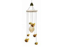 Load image into Gallery viewer, Bee Hive dangler decor | Wooden Home decor
