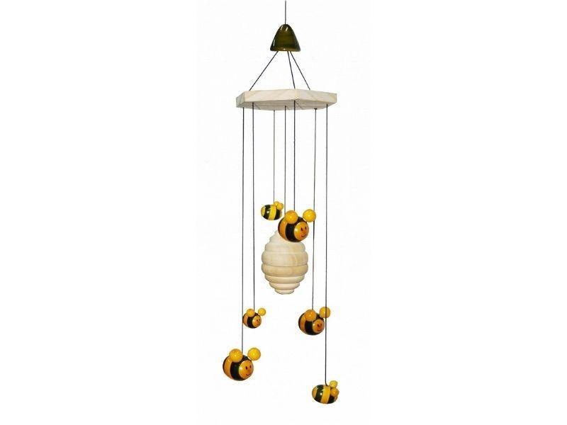 Bee Hive dangler decor | Wooden Home decor