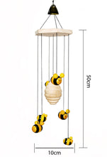 Load image into Gallery viewer, Bee Hive dangler decor | Wooden Home decor