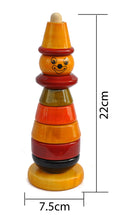 Load image into Gallery viewer, Bibbo | Wooden stacking toys | Channapatna Toys