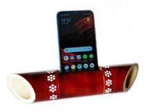 Load image into Gallery viewer, WOODSTOCK - Mobile Amplifier ( Brown ) | Wooden mobile amplifier