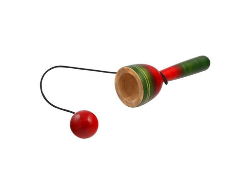 Wooden cup and ball