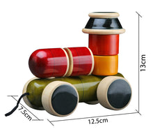 Load image into Gallery viewer, Engine - Push & Pull toys | Wooden train toy | Wooden train | Channapatna toys