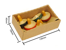 Load image into Gallery viewer, MOUNA Finger Tops | Spinning Wooden tops | Wooden top spinner
