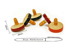 Load image into Gallery viewer, MOUNA Finger Tops | Spinning Wooden tops | Wooden top spinner