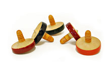 Load image into Gallery viewer, MOUNA Finger Tops | Spinning Wooden tops | Wooden top spinner