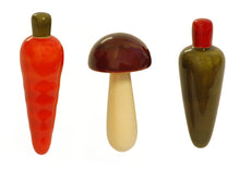 Load image into Gallery viewer, Vegetables set fridge magnets | Wooden fridge magnets | Refrigerator magnets