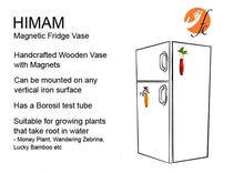 Load image into Gallery viewer, HIMAM - Magnetic Fridge Vase - Orange