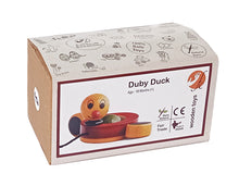 Load image into Gallery viewer, Duby Duck | Wooden duck toys | Wooden walking duck toy