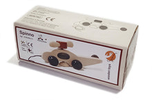Load image into Gallery viewer, Wooden Spinno | Push pull toys | Wooden pull toy | Push and pull toys