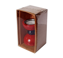 Load image into Gallery viewer, Vibha (Hour glass) - Candle Holder (Red)