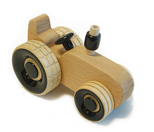 Load image into Gallery viewer, Wooden tractor toy
