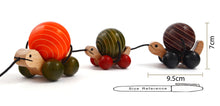 Load image into Gallery viewer, Ma Me Pa (OGB) | Wooden train toy | Wooden turtles train