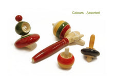 Load image into Gallery viewer, Wooden spinning tops