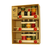 Load image into Gallery viewer, My Train | Wooden train toy | Wooden train set
