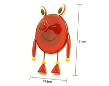 Load image into Gallery viewer, Peggy Toad - Wooden Wall Peg | Wooden Home decor