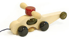 Load image into Gallery viewer, Wooden Spinno | Push pull toys | Wooden pull toy | Push and pull toys