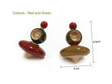 Load image into Gallery viewer, wooden spinning toys