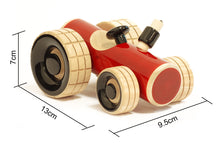 Load image into Gallery viewer, Trako Tractor ( Red ) | Push pull toys | Wooden tractor toy | Wooden tractors