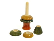 Load image into Gallery viewer, Wooden Pine Tree Stacker | Wooden stacking toys | Wooden stacker