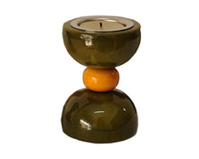 Load image into Gallery viewer, Vibha (Hour glass) - Candle Holder ( Green )