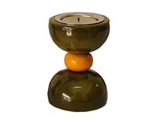 Load image into Gallery viewer, Vibha (Hour glass) - Candle Holder ( Green )