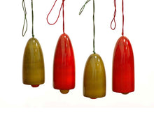 Load image into Gallery viewer, Wooden Christmas Decor : Wood Chimes ( 2 pairs)