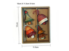 Load image into Gallery viewer, Wooden Christmas Decor - YULETS - Collection 3