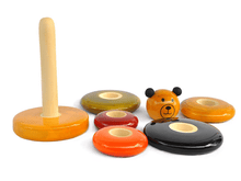 Load image into Gallery viewer, Wooden stacking toy 
