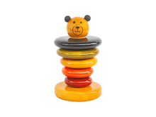 Load image into Gallery viewer, Wooden stacking toy