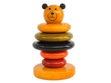Load image into Gallery viewer, Wooden stacking toy