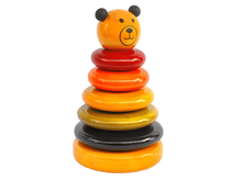 Load image into Gallery viewer, Wooden stacking toy