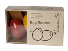 Load image into Gallery viewer, Egg Rattles | Wooden egg rattle | Wooden toys
