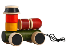 Load image into Gallery viewer, Wooden train toy