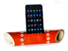 Load image into Gallery viewer, WOODSTOCK - Mobile Amplifier ( Orange ) | Wooden mobile amplifier