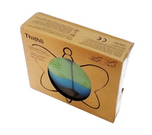 Load image into Gallery viewer, Thithli (Green & Blue) | Butterfly pull toy | Wooden pull toy | Wooden butterfly