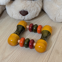 Load image into Gallery viewer, New Kit Kit Rattle | Wooden rattle | Wooden rattle toys | Rattles for kids
