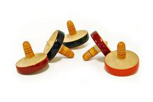 Load image into Gallery viewer, MOUNA Finger Tops | Spinning Wooden tops | Wooden top spinner
