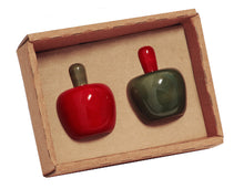 Load image into Gallery viewer, Fridge magnet -Apple set | Wooden fridge magnets | Refrigerator magnets
