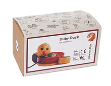 Load image into Gallery viewer, Duby Duck | Wooden duck toys | Wooden walking duck toy
