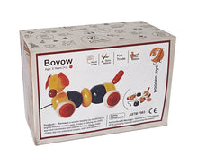 Load image into Gallery viewer, Bovow Red | Wooden pull toy | Wooden toys for kids
