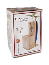 Load image into Gallery viewer, DINR | Mini Wooden Storage plant holder | Indoor wood plant stands | Multiuse wooden plant holders
