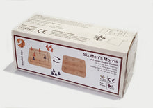 Load image into Gallery viewer, Wooden Six Men&#39;s Morris | Six men&#39;s morris | Morris game |  Morris game Board
