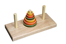 Load image into Gallery viewer, Wooden Tower of Hanoi (Edge) | Handcrafted  Wooden Puzzle
